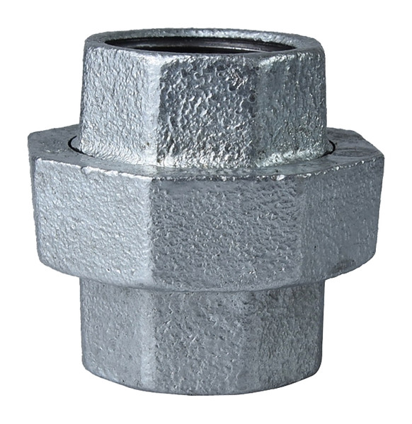 ProSource 34B-1-1/2G Pipe Union, 1-1/2 in, Threaded, Malleable Iron, 40 Schedule, 300 psi Pressure [SKU: ORG6103469]