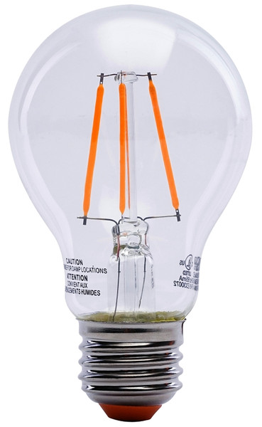 Feit Electric A19/TO/LED LED Bulb, General Purpose, A19 Lamp, 25 W Equivalent, E26 Lamp Base, Dimmable, Clear [SKU: ORG7341415]