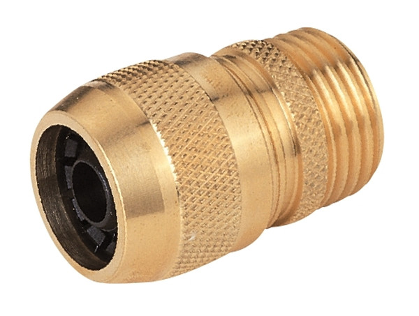 Landscapers Select GB8123-1(GB9210) Hose Coupling, 5/8 in, Male, Brass, Brass [SKU: ORG8493546]
