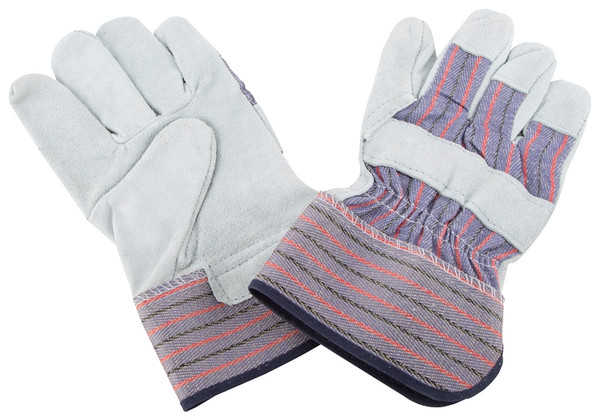 Diamondback SPAB Padded Gloves, For All Genders, One-Size, 10.25 in L, Shirred Wrist Cuff, 70% Leather & Fabric Back [SKU: ORG9349507]