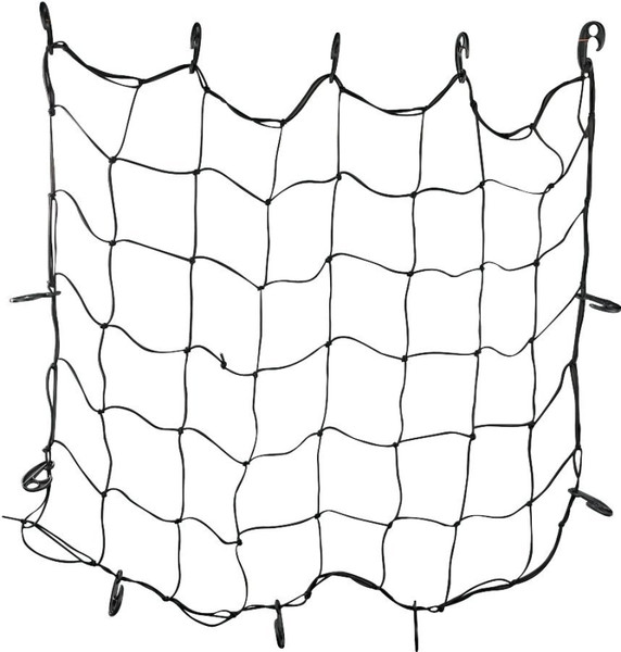 ProSource FH92103 Cargo Net, 48 in L, 36 in W, Rubber, Black [SKU: ORG2135416]