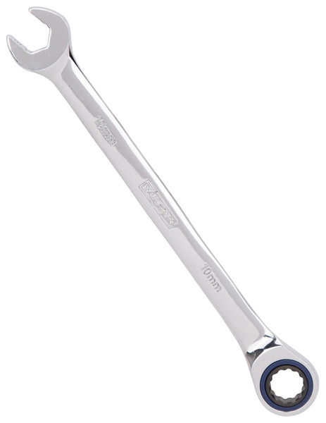 Vulcan PG10MM Combination Wrench, Metric, 10 mm Head, Chrome Vanadium Steel, Polished Mirror [SKU: ORG0047712]