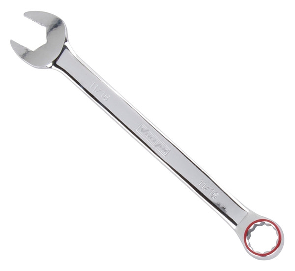 Vulcan PG11/16 Combination Wrench, SAE, 11/16 in Head, Chrome Vanadium Steel, Polished Mirror [SKU: ORG0334318]