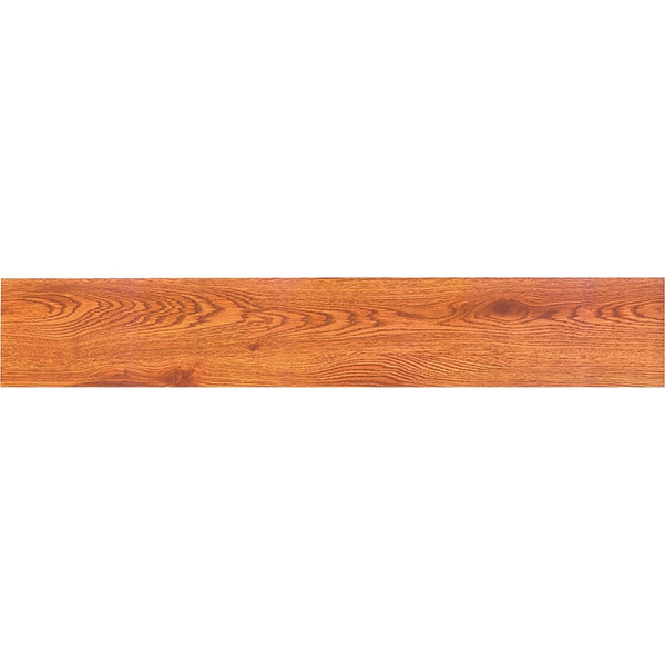 ProSource CL8181 Vinyl Self-Adhesive Floor Tile, 36 in L Tile, 6 in W Tile, Square Edge, Oak Plank [SKU: ORG6815419]