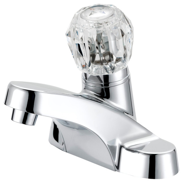 Boston Harbor F4510043CP Lavatory Faucet, 1.2 gpm, 1-Faucet Handle, 3-Faucet Hole, Metal/Plastic, Chrome Plated [SKU: ORG2070324]