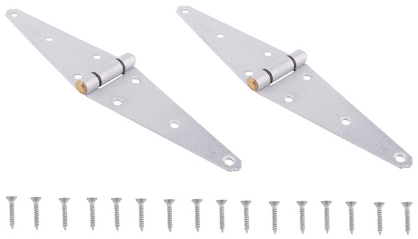 ProSource HSH-G06-C2PS Strap Hinge, 2.6 mm Thick Leaf, Steel, 180 Range of Motion [SKU: ORG0552802]