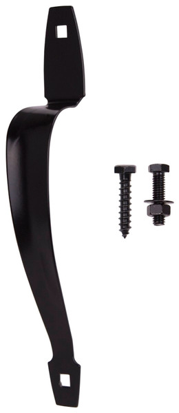 ProSource 33143PKB-PS Gate Door Pull, 1-1/4 in W, 10-3/8 in D, 1-3/4 in H, Steel, Powder-Coated [SKU: ORG1125582]