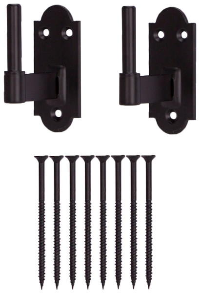 ProSource SH-S09-PS Pintel, 3-1/2 x 1-1/2 x 2-5/8 in, Black, Screw Mounting [SKU: ORG1290162]