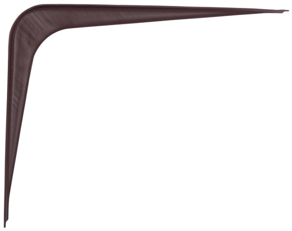 ProSource 21138CHO-PS Shelf Bracket, 65 lb/Pair, 6 in L, 5 in H, Steel, Chocolate [SKU: ORG1668409]