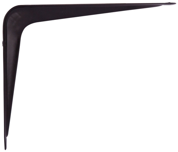 ProSource 21137BK-PS Shelf Bracket, 40 lb/Pair, 5 in L, 4 in H, Steel, Black [SKU: ORG1711399]