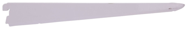 ProSource 25208PHL-PS Dual Track Shelf Bracket, 132 lb/Pair, 14 in L, 2 in H, Steel, White [SKU: ORG1973957]