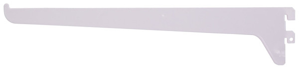 ProSource 25228PHL-PS Single and Utility Shelf Bracket, 90 lb/Pair, 12 in L, 2-1/2 in H, Steel, White [SKU: ORG2068583]