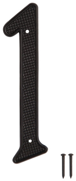 ProSource N-011-PS House Number, Character: 1, 4 in H Character, 1.1 in W Character [SKU: ORG2211696]