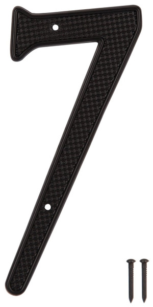 ProSource N-017-PS House Number, Character: 7, 4 in H Character, 2.21 in W Character [SKU: ORG2224970]