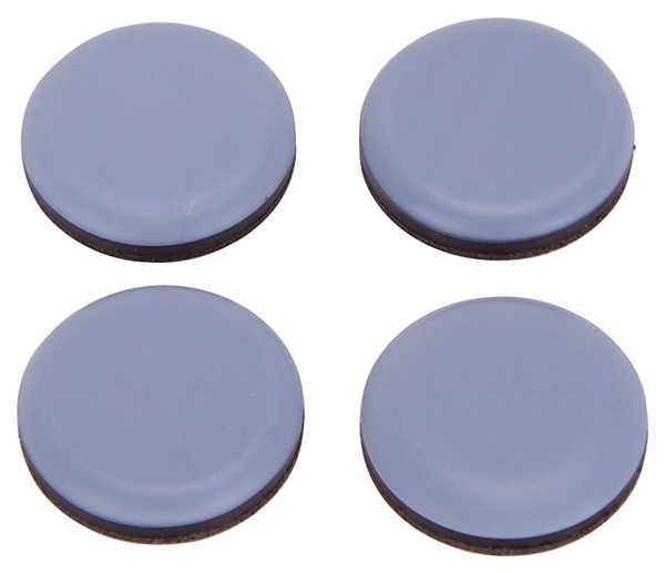 ProSource FE-50119-PS Furniture Glide, PTFE, Blue, Blue, 1-1/4 x 1-1/4 x 7/32 in Dimensions [SKU: ORG2985430]