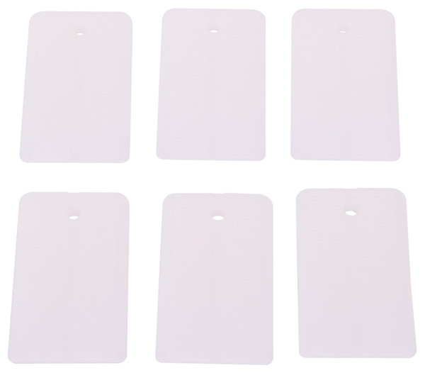 Prosource FE-S717-PS Shim, 1-7/8 in L, 1-3/32 in W, 7/32 in Thick, Plastic, White [SKU: ORG3857919]