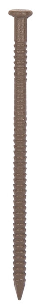 ProSource NTP-091-PS Panel Nail, 15D, 1-5/8 in L, Steel, Painted, Flat Head, Ring Shank, Dark Oak, 171 lb [SKU: ORG3942687]