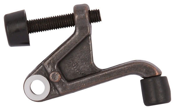 Prosource H20-B038C-VB-PS Heavy-Duty Hinge Pin Door Stop, 2-3/4 in Projection, Die-Cast Zinc & Plastic, Venetian Bronze [SKU: ORG4333761]