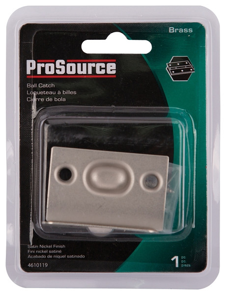 ProSource Ball Catch, Brass, Satin Nickel [SKU: ORG4610119]