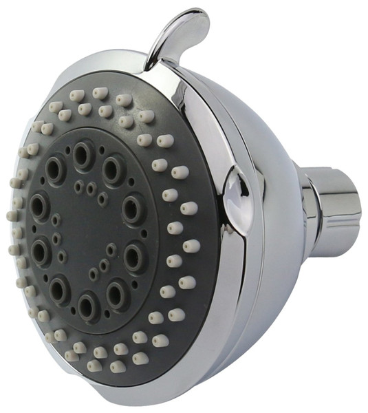 Boston Harbor Shower Head, 1.75 (6.6) 80 gpm (L/MIN) psi, 1/2-14 NPT Connection, Threaded, 3-Spray Function, Chrome [SKU: ORG2009660]