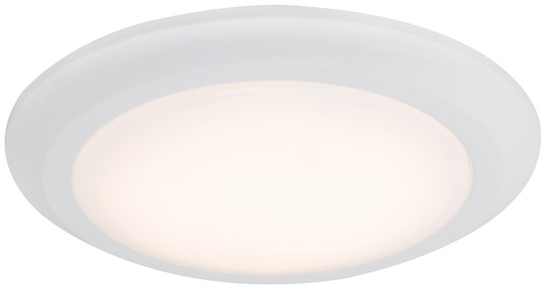 Boston Harbor CL006AC1215-16 Flush Mount Ceiling Fixture, 120 V, 17 W, 1-Lamp, LED Lamp, 1200 Lumens, White Fixture [SKU: ORG7146095]