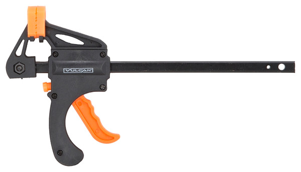 Vulcan JL-QBC-104 Mini Bar Clamp, 4 in Max Opening Size, 1-1/2 in D Throat, Nylon Body [SKU: ORG7238280]