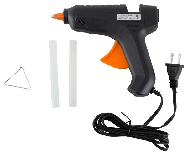 Vulcan JL-GG-40 Glue Gun, 9/32 in Dia Glue Stick, Black/Orange [SKU: ORG7878739]