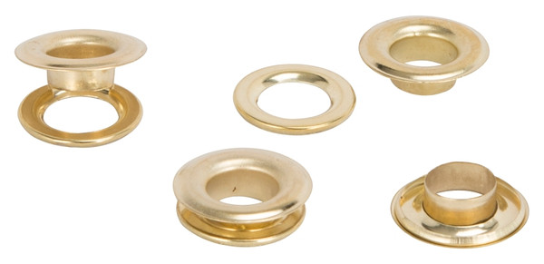 Vulcan JL-VT15989 Grommet, 25-Piece, Brass Grommet, Brass Grommet, Brass Grommet [SKU: ORG7939036]