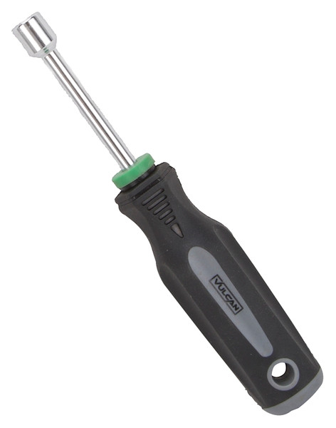 Vulcan MC-SD41 Nut Driver, 9 mm Drive, 7 in OAL, Cushion-Grip Handle, 3 in L Shank, Magnetic Tip, PP & TPR Handle [SKU: ORG9162157]