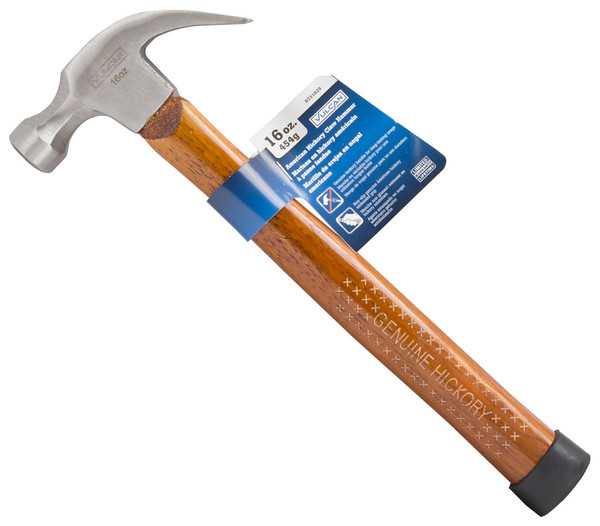 Vulcan JL20136 Hammer, 16 oz Head, Curved Claw Head, CS Head, 13-1/8 in OAL [SKU: ORG9731829]