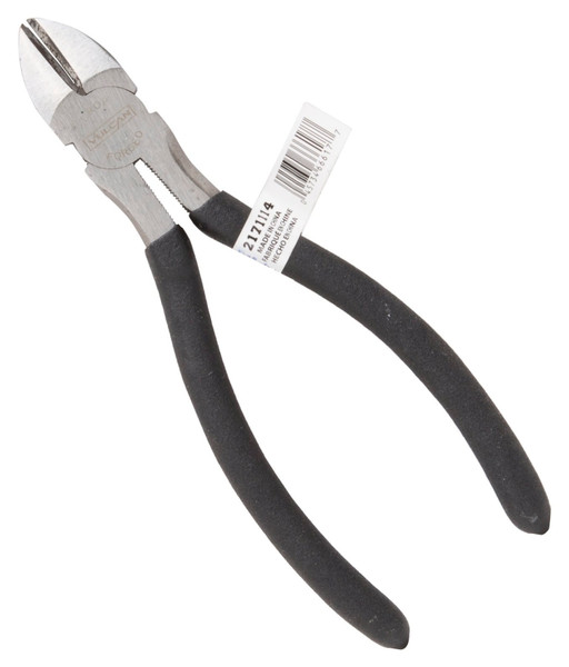 Vulcan PC417-5 Diagonal Cutting Plier, 6 in OAL, 1.2 mm Cutting Capacity, 1.5 in Jaw Opening, Black Handle [SKU: ORG2171114]