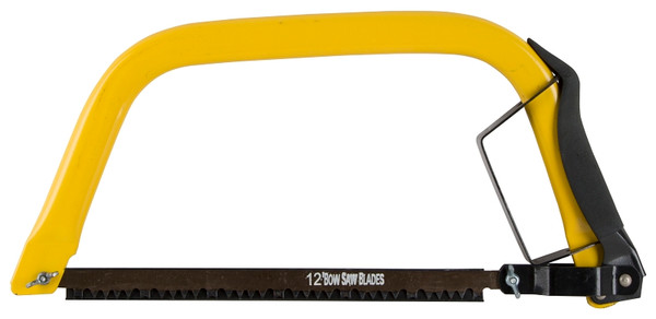 Vulcan JL-BS-101 Hacksaw Combo, 12 in L Blade, 24 TPI, Steel Blade, 6 in D Throat, Steel Frame, Non-Slip Grip Handle [SKU: ORG3029519]