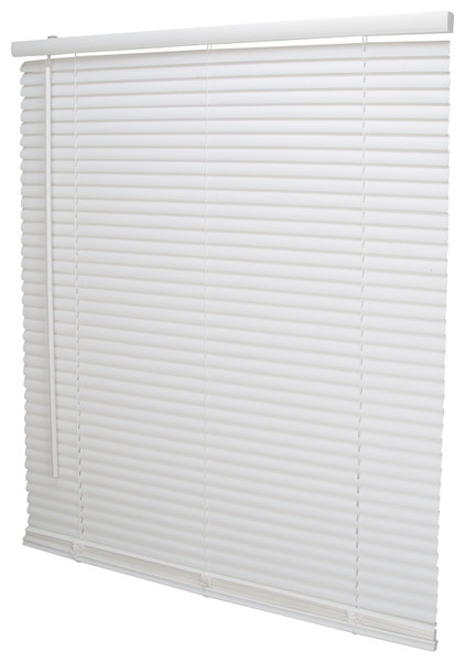 Simple Spaces PVCMB-17A Blind, 72 in L, 30 in W, Vinyl, White [SKU: ORG0619270]