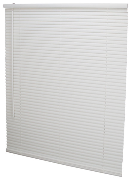 Simple Spaces PVCMB-19A Blind, 72 in L, 35 in W, Vinyl, White [SKU: ORG0656850]