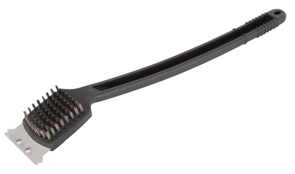 Omaha JJ18600 Grill Brush, 2-1/8 in L Brush, 2 in W Brush, Stainless Steel Bristle, Stainless Steel Bristle [SKU: ORG8791154]