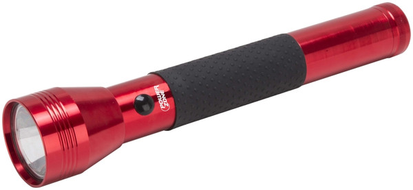 PowerZone 12164 Flashlight, D Battery, D Battery, LED Lamp, 300 Lumens, 210 m Beam Distance, 6 hrs Run Time, Red [SKU: ORG1274687]