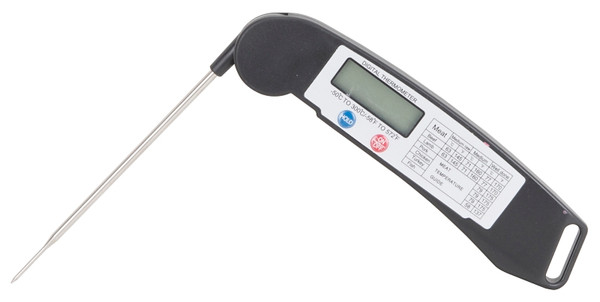 Omaha Thermometer, 1/8 in W Blade, Stainless Steel Blade, Plastic case, Stainless Steel Probe Needle, 6 in OAL [SKU: ORG9436478]