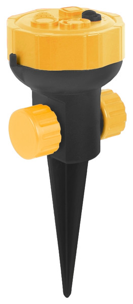 SPRINKLER 5-PTRN W/SPIKE YEL [SKU: ORG8468373]