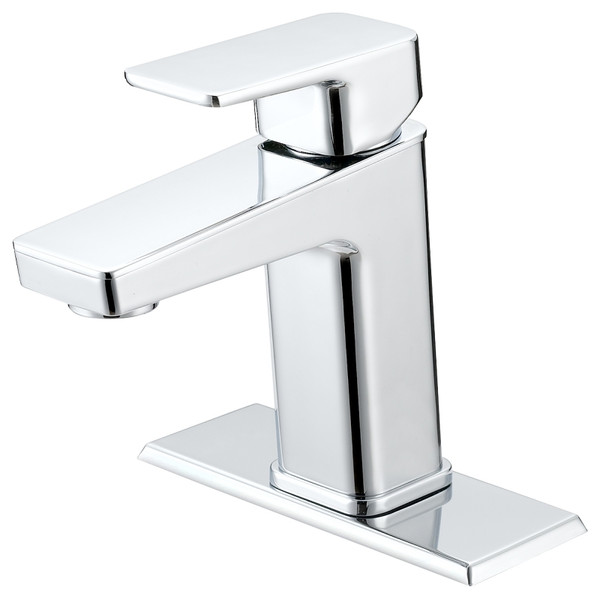 Boston Harbor Lavatory Faucet, 1.2 gpm, 1-Faucet Handle, 1, 3-Faucet Hole, Metal/Plastic, Chrome Plated [SKU: ORG1016179]