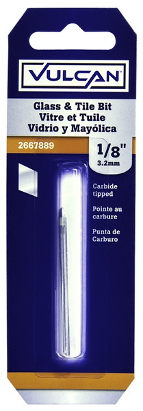 Vulcan 263011OR Jobber Length Drill Bit, 1/8 in Dia, Flat Shank [SKU: ORG2667889]