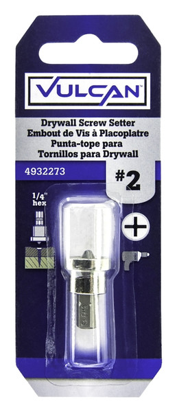 Vulcan 303331OR Drywall Screw Setter, Countersink Drive, Universal Shank [SKU: ORG4932273]