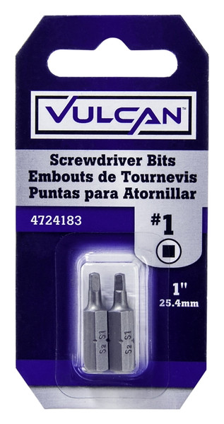 Vulcan 305462OR Screwdriver Bit, S2 Chrome Molybdenum Steel [SKU: ORG4724183]