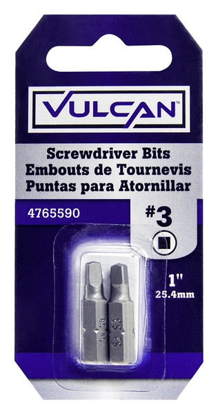 Vulcan 305622OR Screwdriver Bit, S2 Chrome Molybdenum Steel [SKU: ORG4765590]