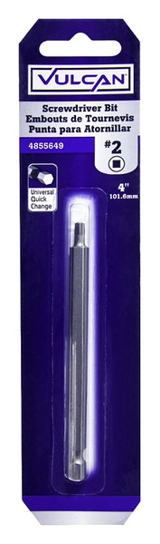 Vulcan 375591OR Screwdriver Bit, S2 Chrome Molybdenum Steel [SKU: ORG4855649]
