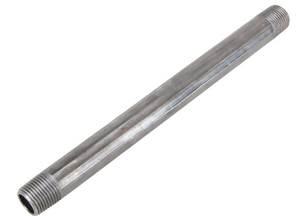 Prosource 1/2X8B Pipe Nipple, 1/2 in, Male, Steel, SCH 40 Schedule, 8 in L [SKU: ORG6125173]