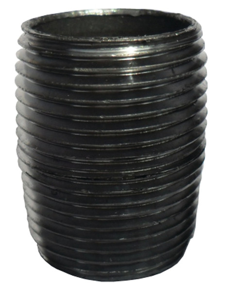 ProSource Pipe Nipple, 3/4 in, NPT, Steel, SCH 40 Schedule, 150 psi Pressure [SKU: ORG6125207]