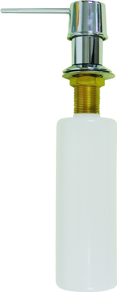 Boston Harbor 62100 Soap Dispenser, 10 oz Capacity, Metal/Plastic, Silver [SKU: ORG3134228]