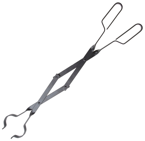Simple Spaces A701BK-C Fireplace Tongs, 26 in L [SKU: ORG4937116]