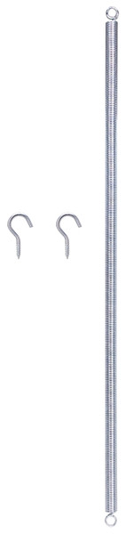 ProSource LR1013L Door Spring, 23/64 in Dia, 16 in L, Steel, Zinc [SKU: ORG4861563]