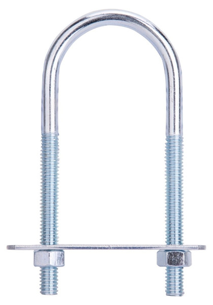 ProSource LR365 U-Bolt, 5/16 in Thread, 2-1/2 in L Thread, Steel, Zinc [SKU: ORG1447192]